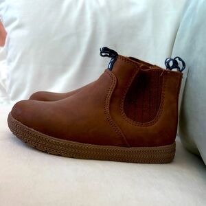 Gently Used Cat & Jack Brown Boots (Size 8) - Stylish & Durable!